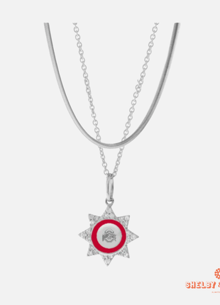 Ohio State Buckeyes Silene Necklace