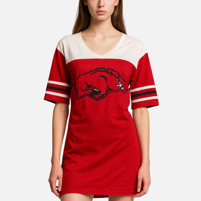 arkansas jersey dress This weeks fun Friday is Razorback day! Wear your Razorback red and show your spirit!!