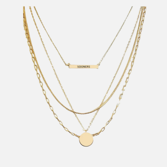 Oklahoma Sooners Taytum Necklace