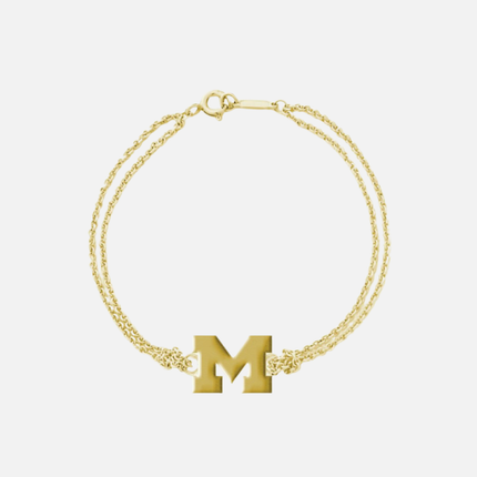 Michigan Wolverines Ziggy Bracelet