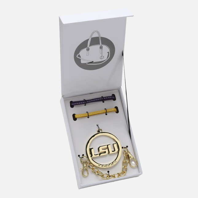 LSU Tigers Handbag Charm Set