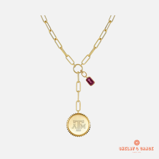 Texas A&M Aggies Sedum Necklace