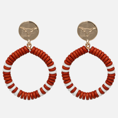 Texas Longhorns Raya Earrings