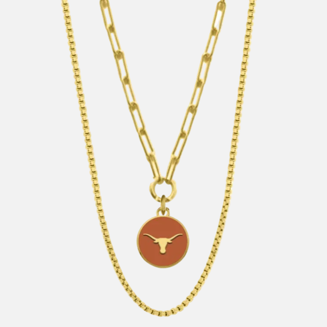 Texas Longhorns Congo Necklace