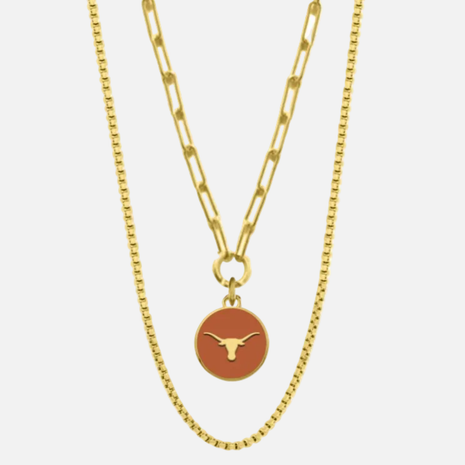 Texas Longhorns Congo Necklace