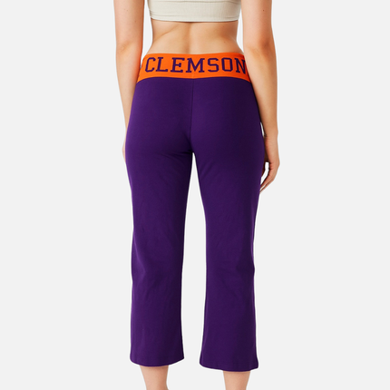 Clemson Tigers Crop Yoga Pants
