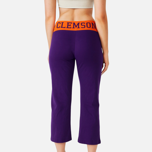 Clemson Tigers Crop Yoga Pants