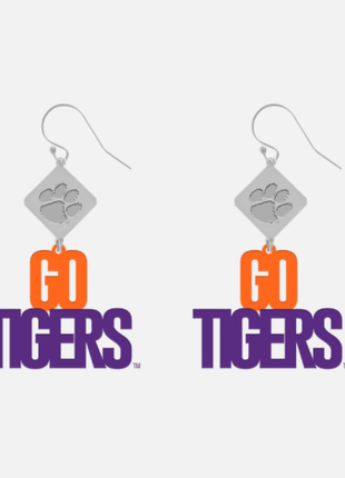 Clemson Tigers Della Earrings