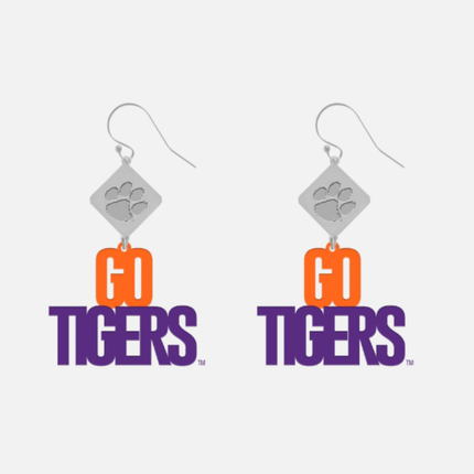 Clemson Tigers Della Earrings