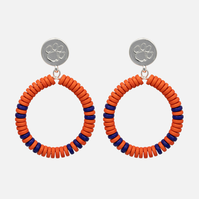 Clemson Tigers Raya Earrings