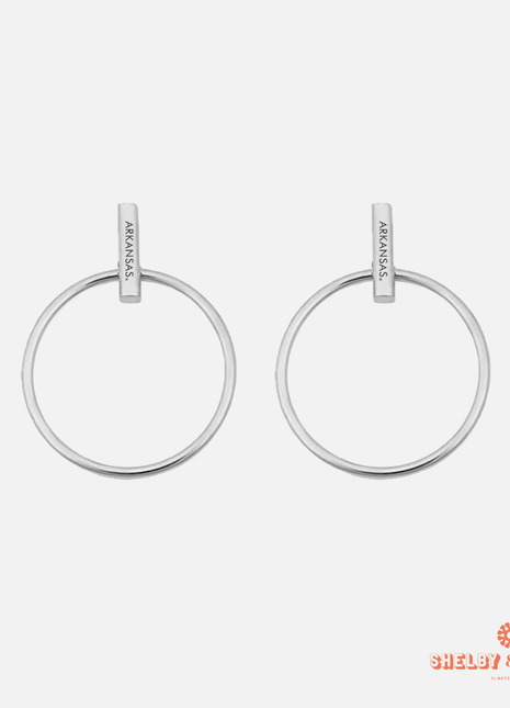 Arkansas Razorbacks Holly Earrings