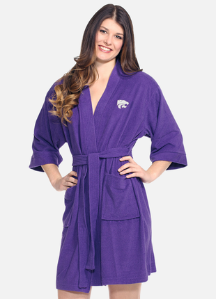 Kansas State Wildcats Terrycloth Bathrobe