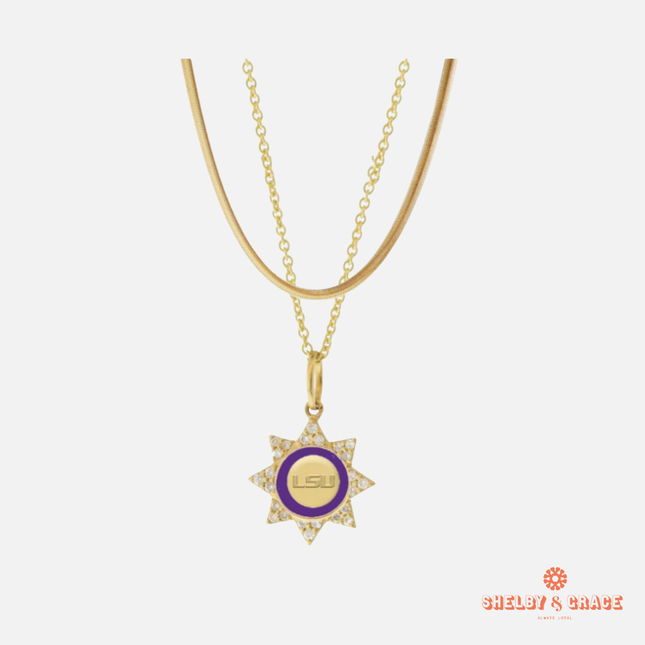 LSU Tigers Silene Necklace