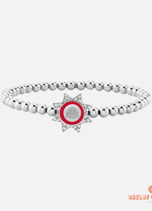 Ohio State Buckeyes Begonia Bracelet