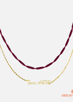 Texas A&M Yelichi Necklace