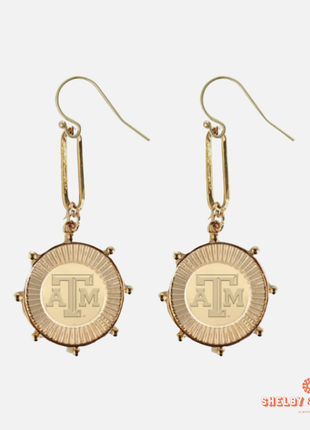 Texas A&M Aggies Pixel Earrings