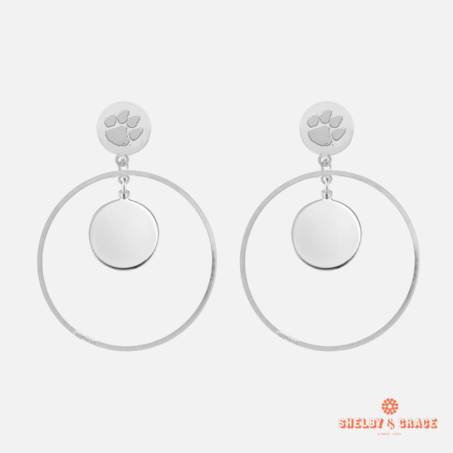 Clemson Tigers Tibby Earrings