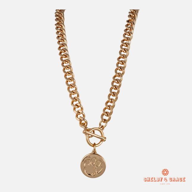 Clemson Tigers Ramsey Necklace