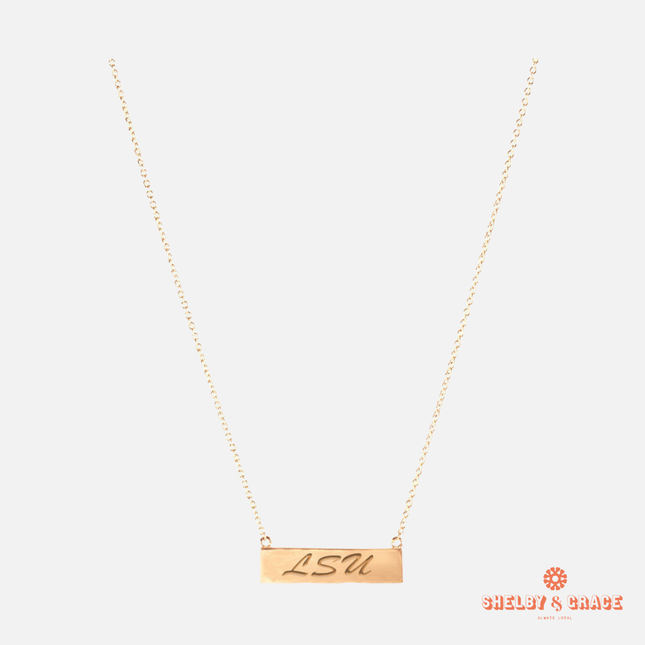 LSU Tigers Valentina Necklace