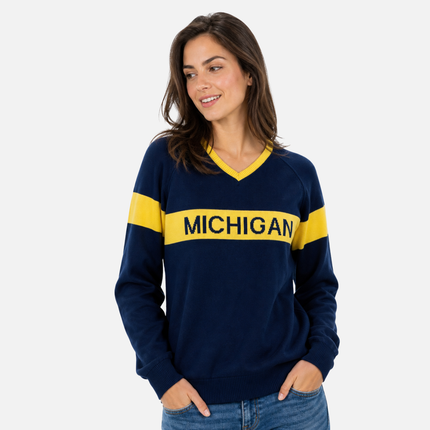 Michigan Wolverines Retro Team Sweater