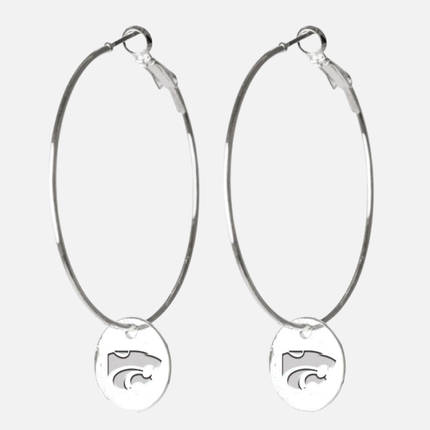 Kansas State Wildcats Quinn Earrings