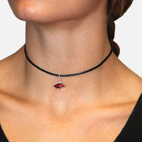 Arkansas Razorbacks Satin Choker