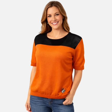 Oklahoma State Cowboys Short Sleeve Sweater