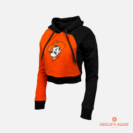 Oklahoma State Cowboys Crop Hoodie