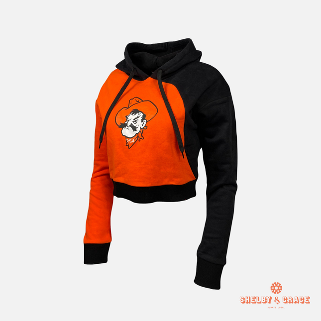 Oklahoma State Cowboys Crop Hoodie