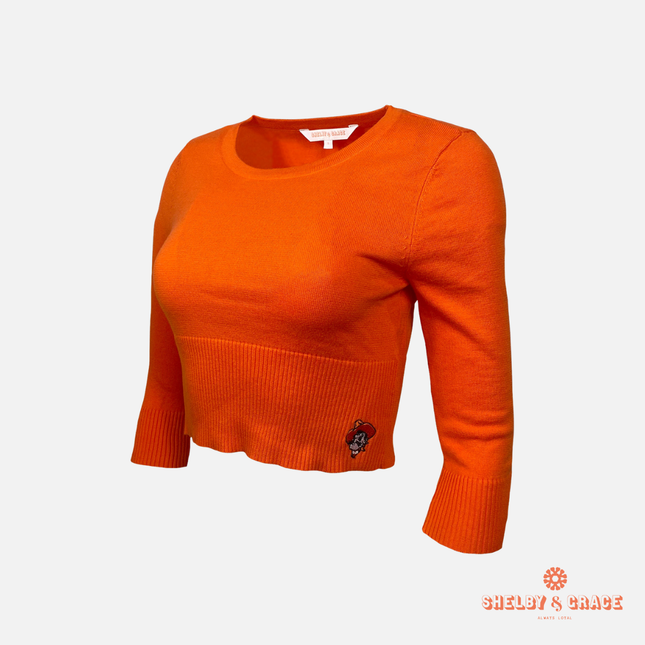 Oklahoma State Cowboys Crop Sweater