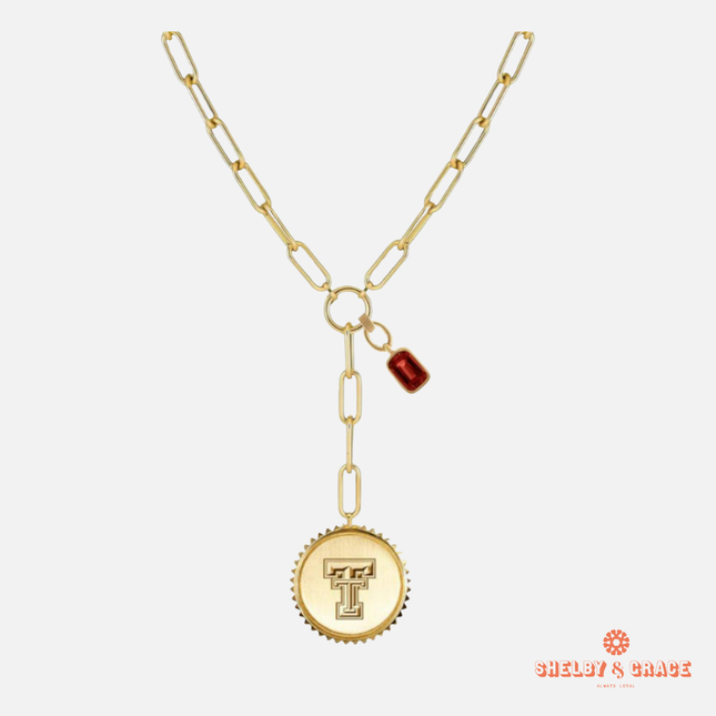 Texas Tech Red Raiders Sedum Necklace