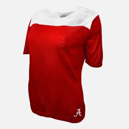 Alabama Crimson Tide Short Sleeve Sweater