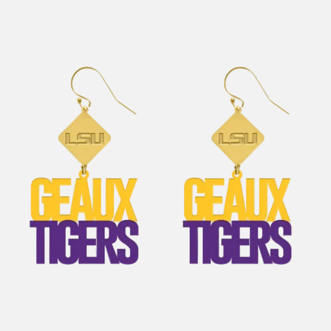 LSU Della Earrings