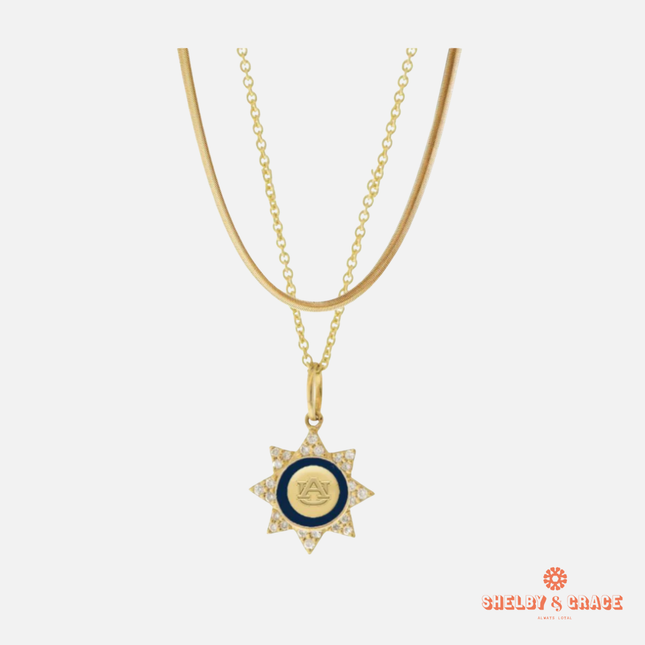 Auburn Tigers Silene Necklace