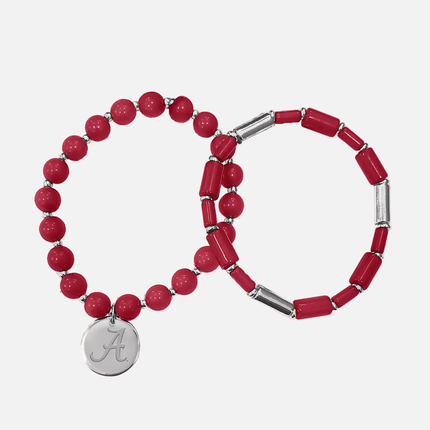 Alabama Crimson Tide Willow Bracelet Set
