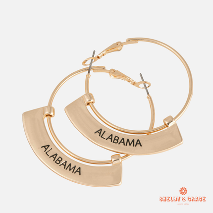 Alabama Crimson Tide Weller Earrings