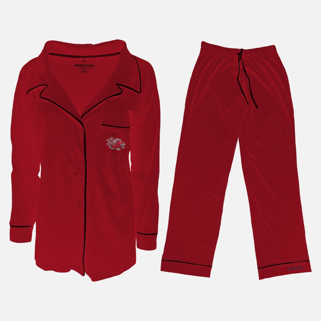 South Carolina Gamecocks Pima Cotton Pajama Set