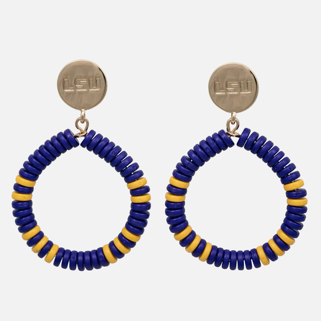 LSU Tigers Raya Earrings