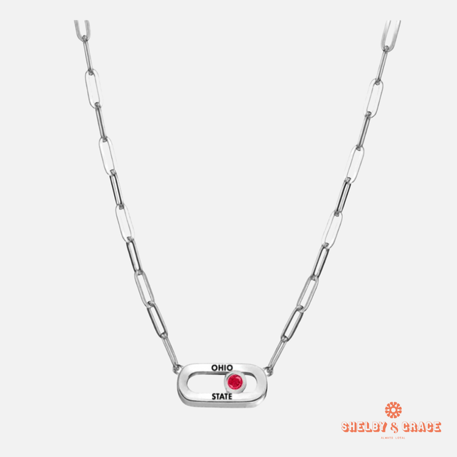 Ohio State Buckeyes Winterberry Necklace