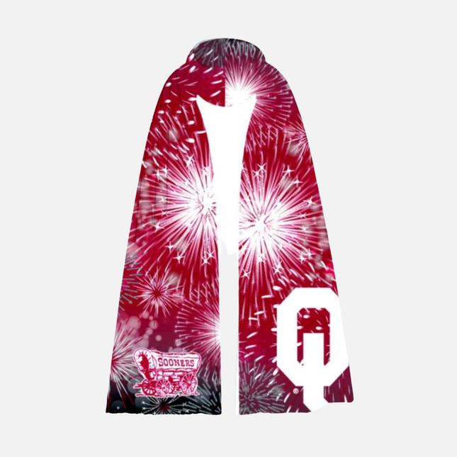 Oklahoma Sooners Fireworks Scarf