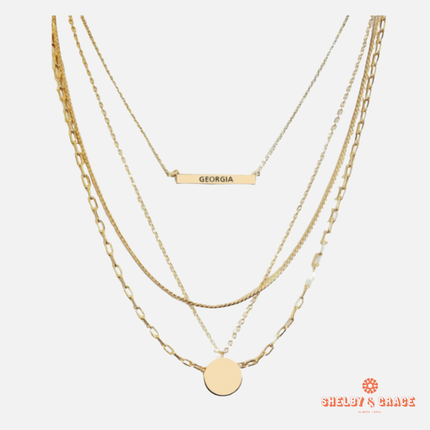 Georgia Bulldogs Taytum Necklace