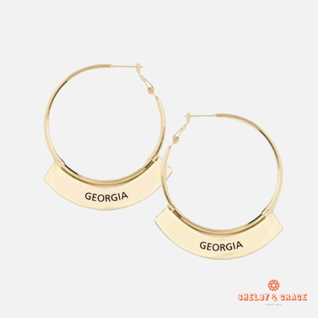 Georgia Bulldogs Weller Earrings