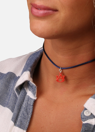 Auburn Tigers Satin Choker