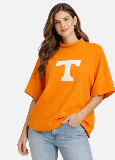 Tennessee Volunteers Ash Raglan Top