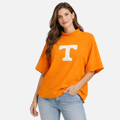 Tennessee Volunteers Ash Raglan Top