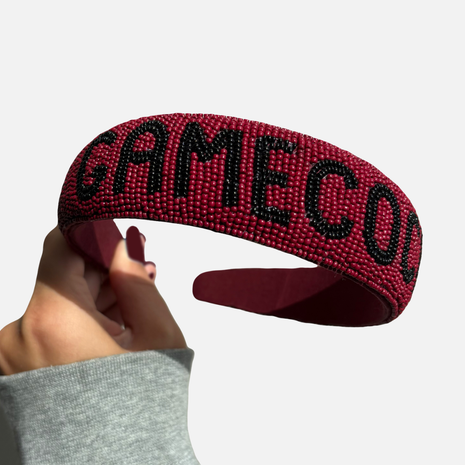 South Carolina Gamecocks Minerva Beaded Headband