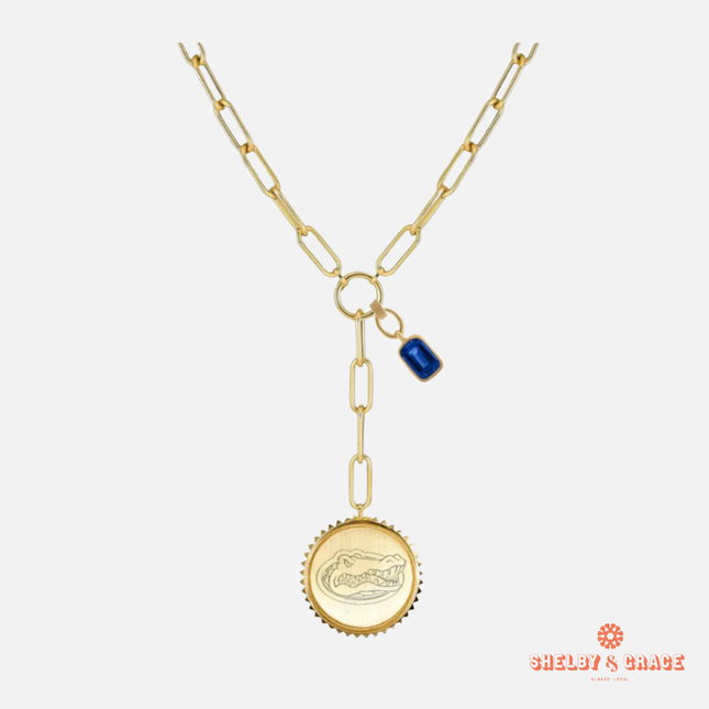 Florida Gators Sedum Necklace