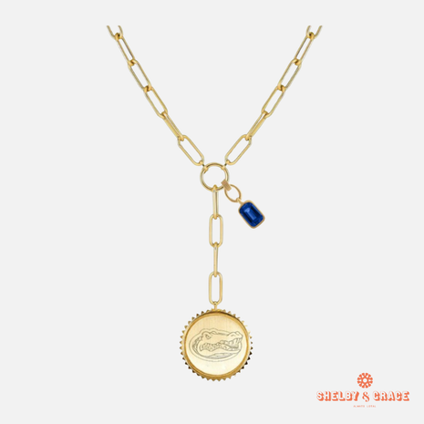 Florida Gators Sedum Necklace