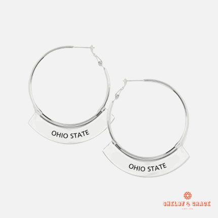 Ohio State Buckeyes Weller Earrings