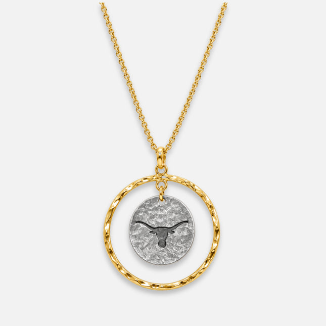 Texas Longhorns Isabella Logo Pendant Necklace